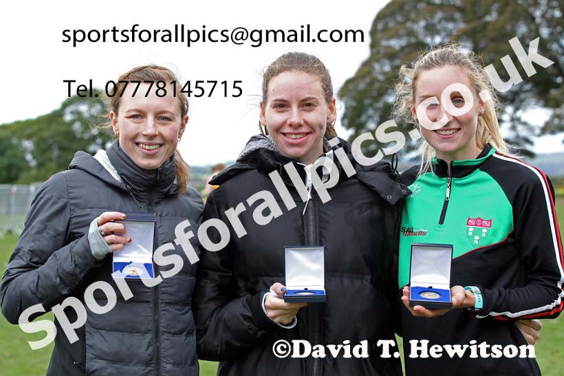 Senior womens Northern Cross Country Relays, Graves Park, Sheffield. Photo: David T. Hewitson/Sports for All Pics